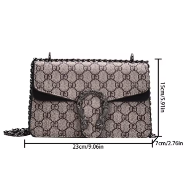 Vintage PU Crossbody Bag for Women